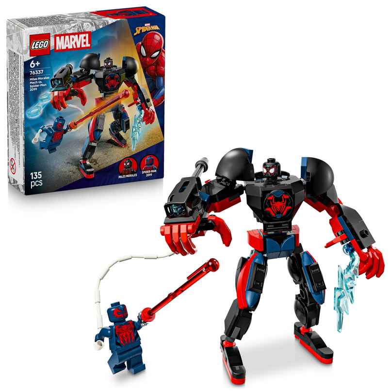 LEGO Marve Mile Morale Mec v SpiderMan 209 76337 LEGO Marve Mile Morale Mec v SpiderMan 209 76337