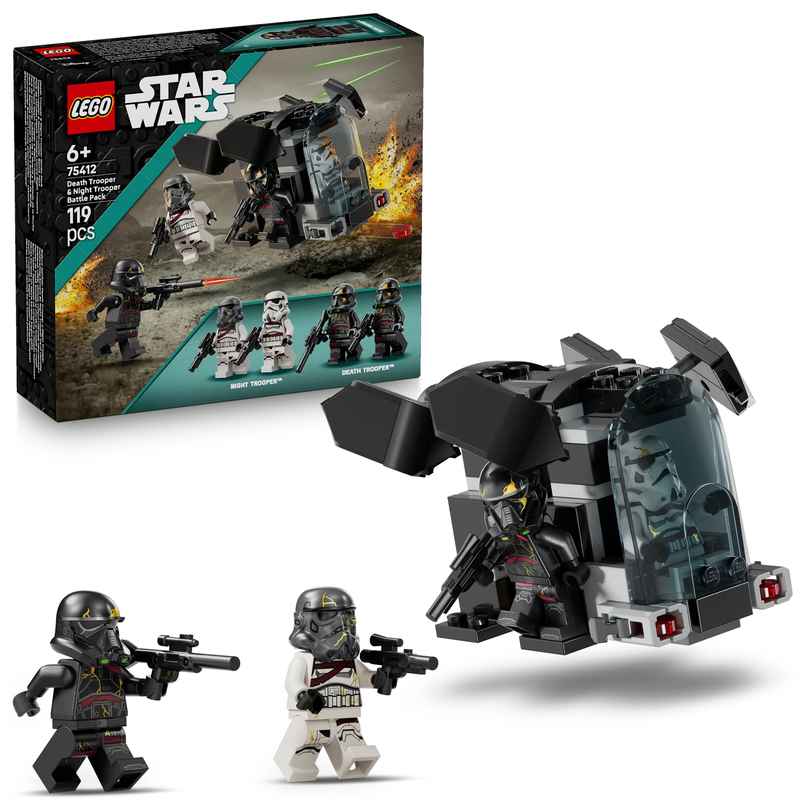 LEGO Star Wars Death Trooper and Night Trooper Battle Pack Building Toy 75412 LEGO Star Wars Death Trooper and Night Trooper Battle Pack Building Toy 75412