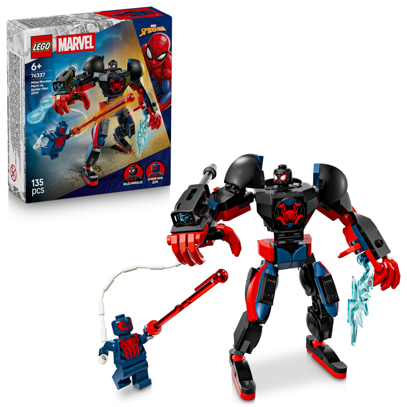 LEGO Marve Mile Morale Mec v SpiderMan 209 76337 LEGO Marve Mile Morale Mec v SpiderMan 209 76337