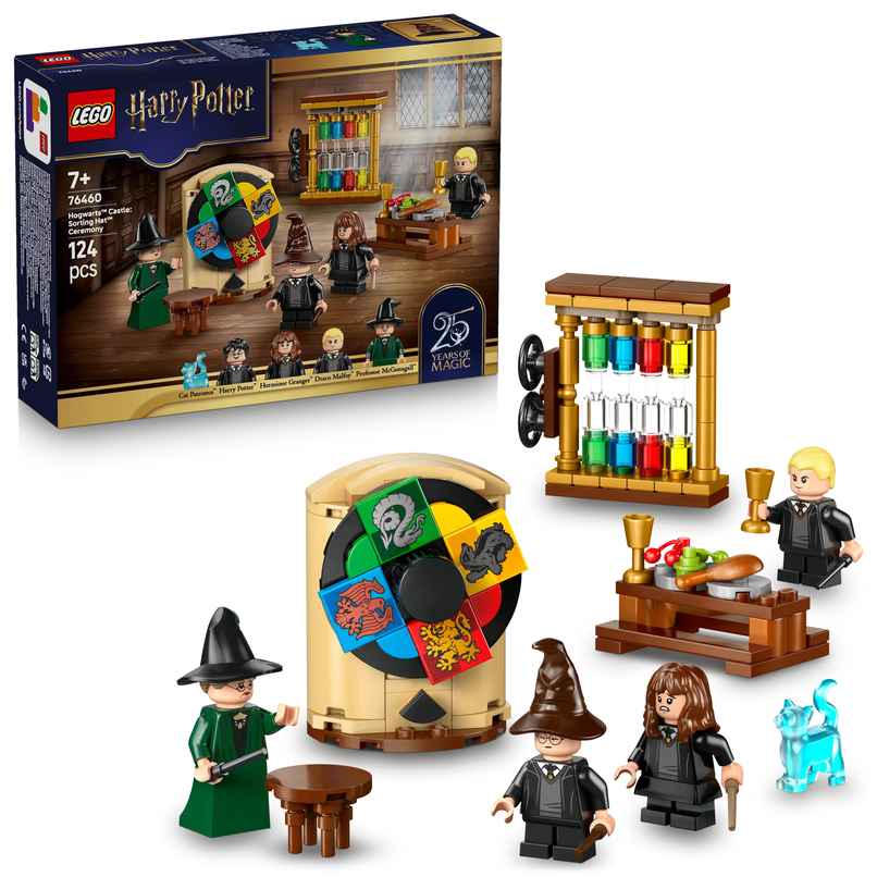 LEGO Harry Potter Hogwarts Castle Sorting Hat Ceremony 76460