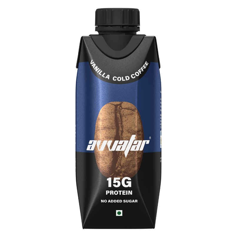 Avvatar Vanilla 15g protein Cold Coffee Avvatar Vanilla 15g protein Cold Coffee
