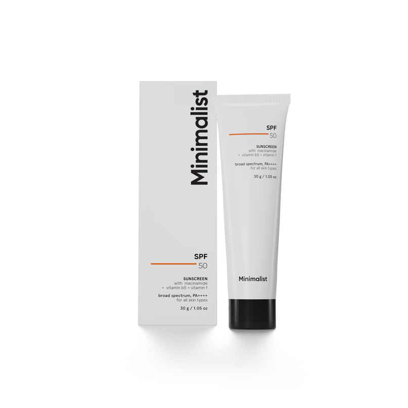 Minimalist SPF 50 Multi Vitamin Sunscreen | In-vivo tested Minimalist SPF 50 Multi Vitamin Sunscreen | In-vivo tested