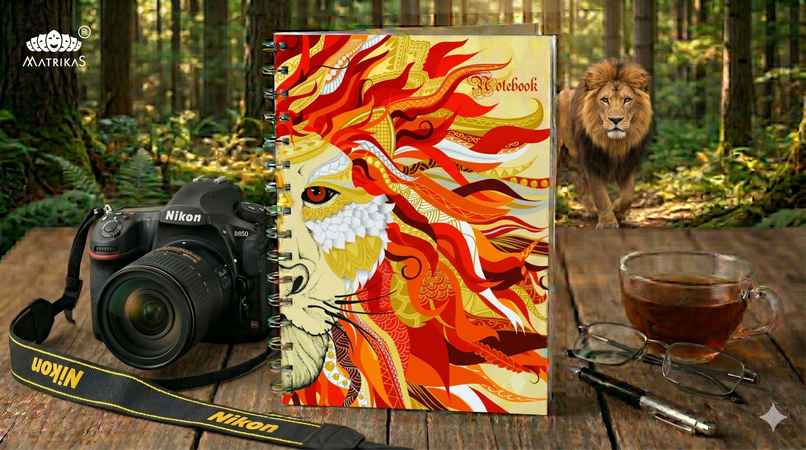 Matrikas Premium Sprial Notebook|Ruled| Wire-O-Wire | A5 Size | 224 Pages