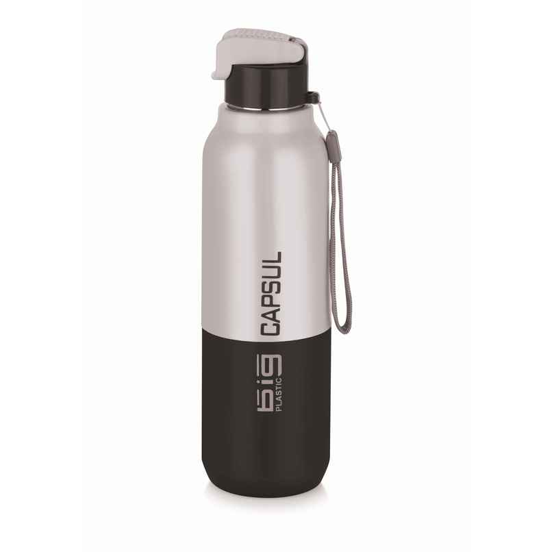Big Plastics Capsul Insulated Water Bottle | Black | 900 ml Big Plastics Capsul Insulated Water Bottle | Black | 900 ml