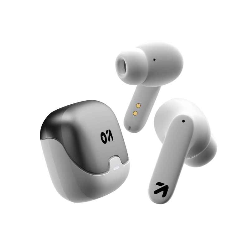 GOBOULT Z40 with Zen ENC Mic, 60H Battery Life,, 5.3 Bluetooth |White