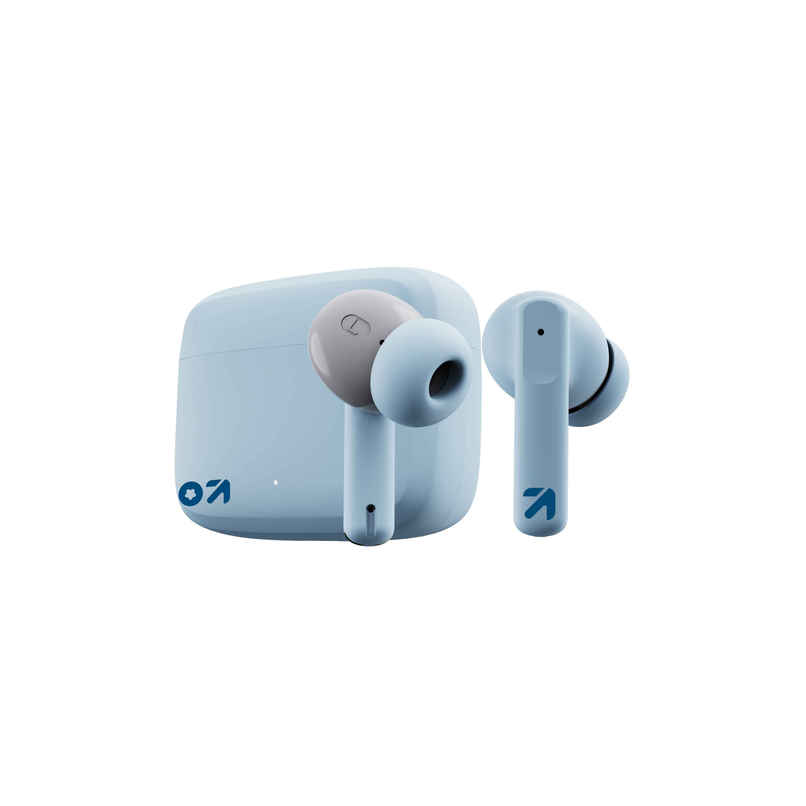 GOBOULT Octave | 60Hr Battery | Quad Mic Enc|50Ms Ultra Low Latency|5.3 BT|Blue