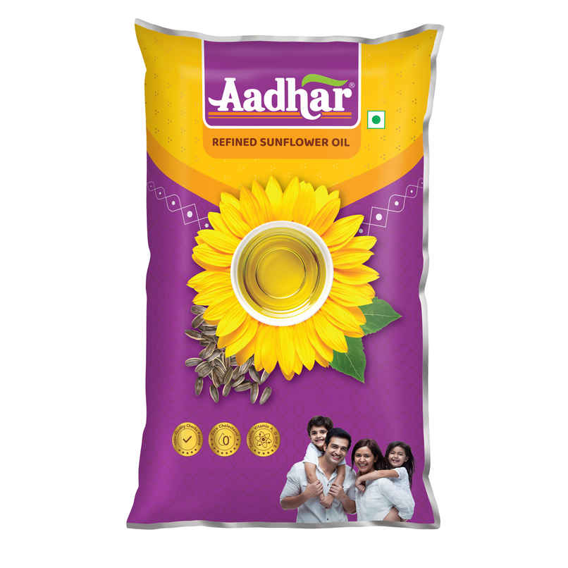 Aadhaar Refined Sunflower Oil