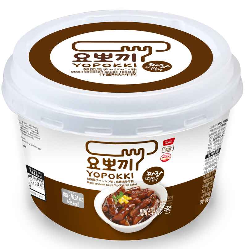 Yopokki Jjajang Topokki Rice Cake Bowl Yopokki Jjajang Topokki Rice Cake Bowl