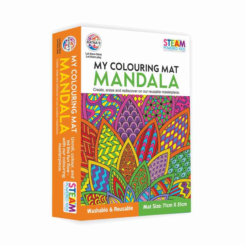 Ratna's My Colouring Mat Mandala | Assorted