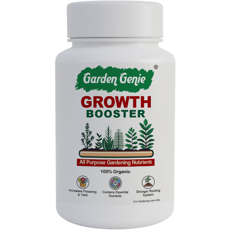 Garden Genie Growth Booster for Plants | Organic Liquid Fertilizer for Plant Boost Garden Genie Growth Booster for Plants | Organic Liquid Fertilizer for Plant Boost