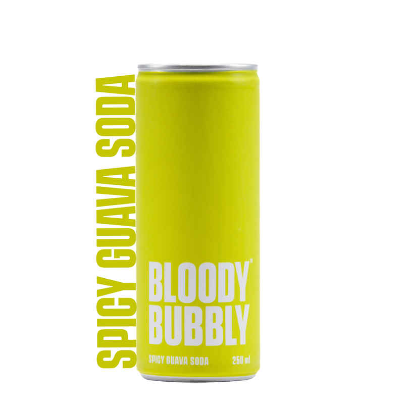 Bloody Bubbly Spicy Guava Soda