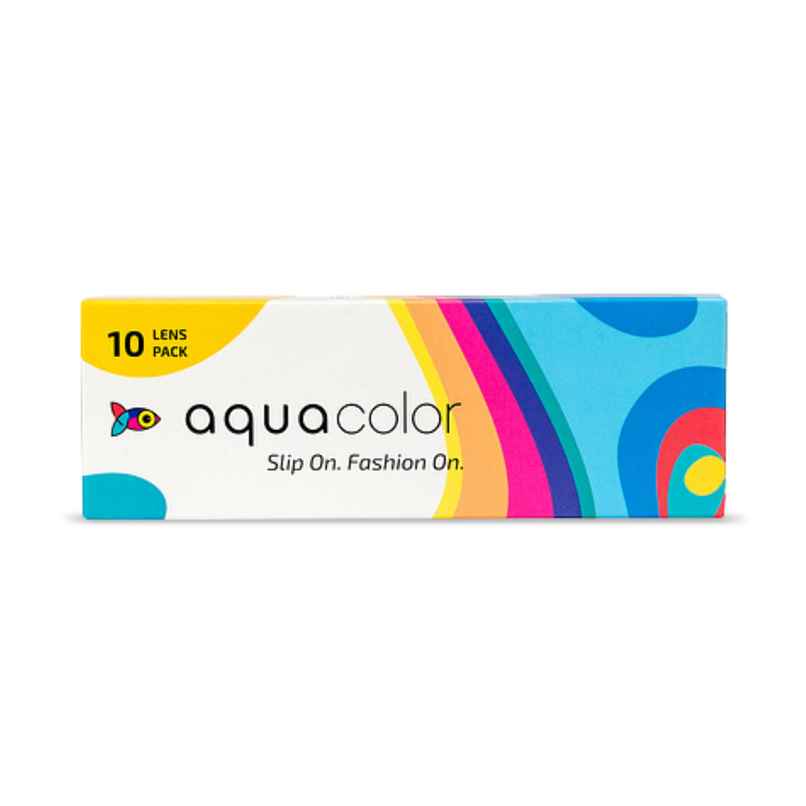 Aquacolor Candy Pack with Zero Power Daily Disposable Lens Flirty Blue