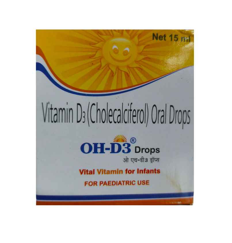 OH D3 Paediatric Vitamin D3 Oral Drop