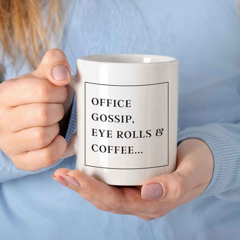 Office Gossip Mug | Oye Happy