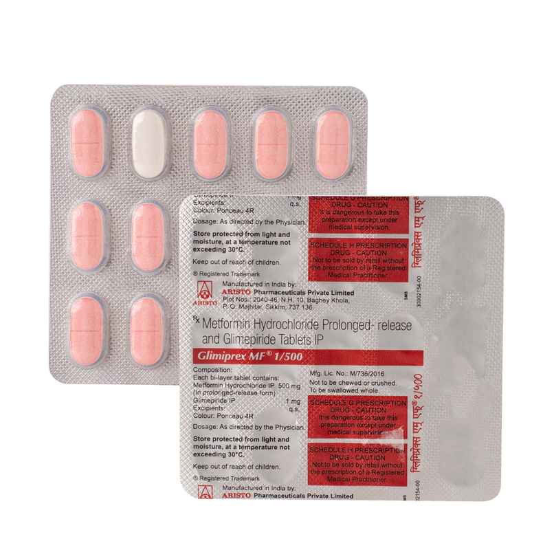 Glimiprex MF 1/500 Tablet PR