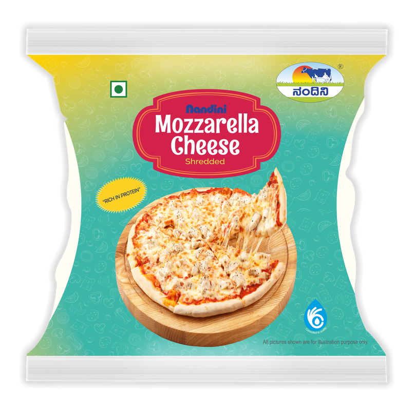Nandini Mozzarella Shredded Cheese