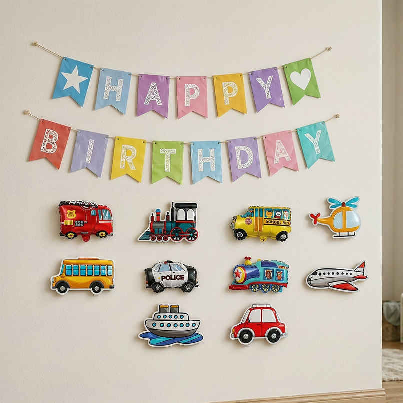Propcon | Transportation Theme Decoration Kit Propcon | Transportation Theme Decoration Kit