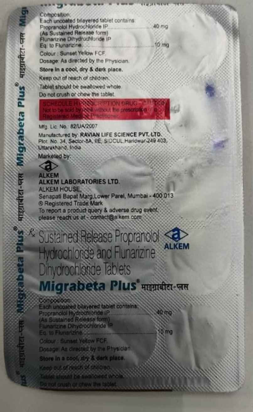 Migrabeta Plus Tablet SR Migrabeta Plus Tablet SR