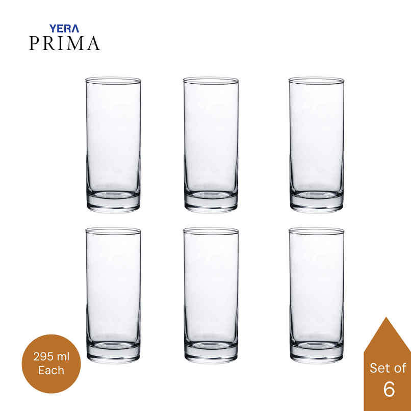 Yera Glassware Prima Water Tumbler Atlas | 295 ml Yera Glassware Prima Water Tumbler Atlas | 295 ml
