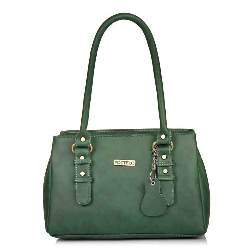 Fostelo Women's Vegan Leather Westside Handbags Shoulder Hobo Bag Ladies Purse | Green | Large Fostelo Women's Vegan Leather Westside Handbags Shoulder Hobo Bag Ladies Purse | Green | Large