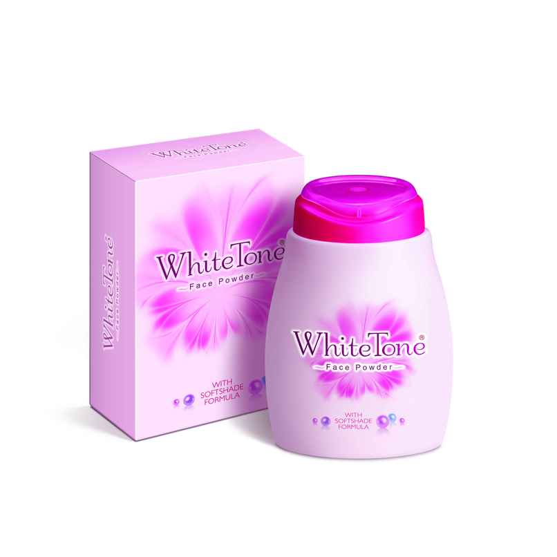 White Tone Pearl Face Powder, Glowing Daily Care with Sun Protection