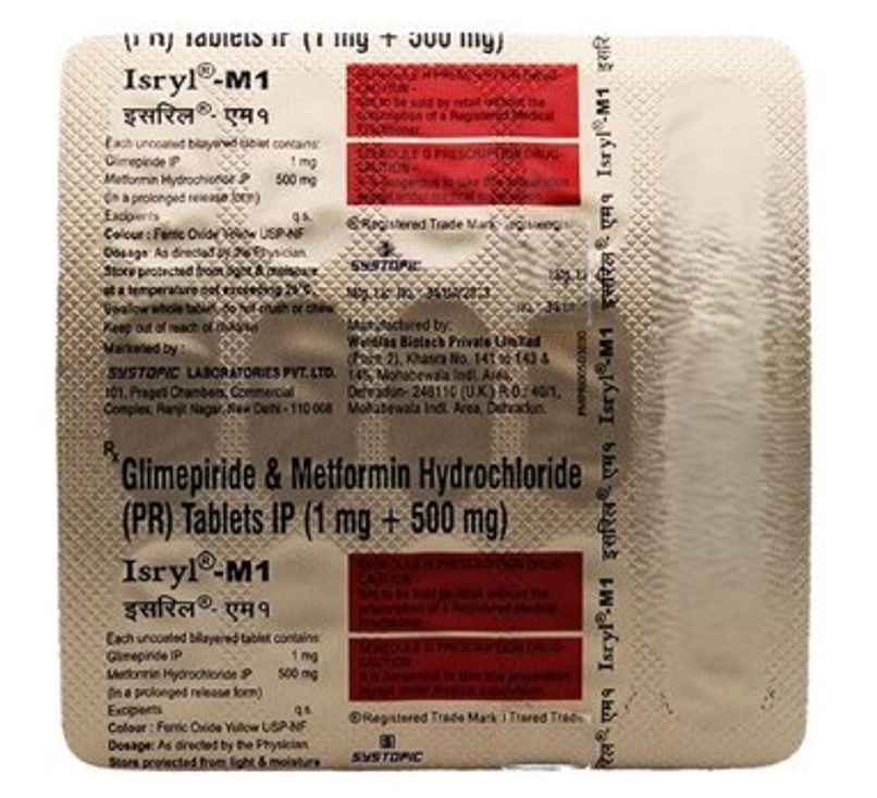 Isryl-M1 Tablet PR Isryl-M1 Tablet PR