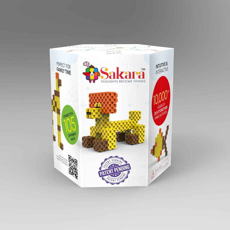 Sakara 37 Pcs Cubes Safarimodel With Cubes | Toys For Kids 4 To 15 Years Old | Multicolor Sakara 37 Pcs Cubes Safarimodel With Cubes | Toys For Kids 4 To 15 Years Old | Multicolor