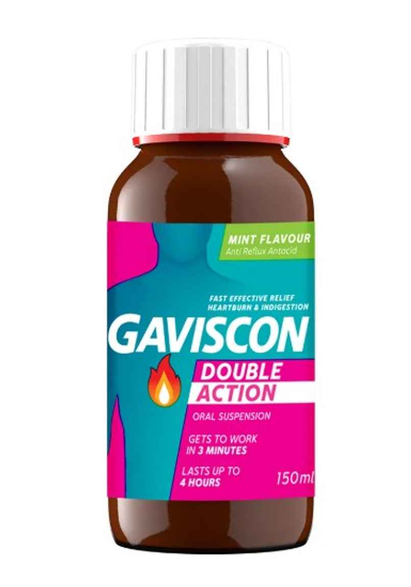 Gaviscon Double Action Mint Flavour Oral Suspension Gaviscon Double Action Mint Flavour Oral Suspension