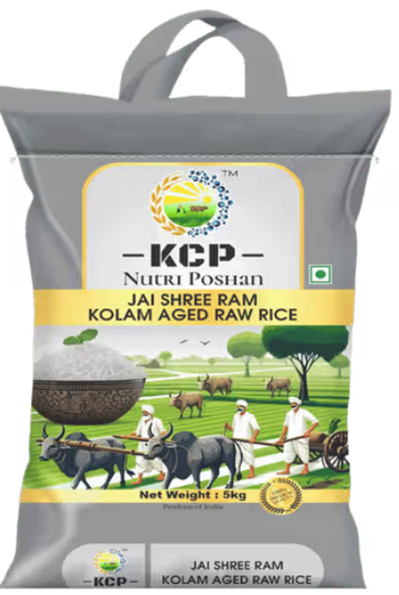 KCP Nutri Poshan Jai Shree Ram | Kolam Aged Raw Rice KCP Nutri Poshan Jai Shree Ram | Kolam Aged Raw Rice