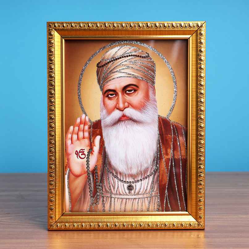 Guru Nanak Photo Frame | 8 x 6 inch | Oye Happy
