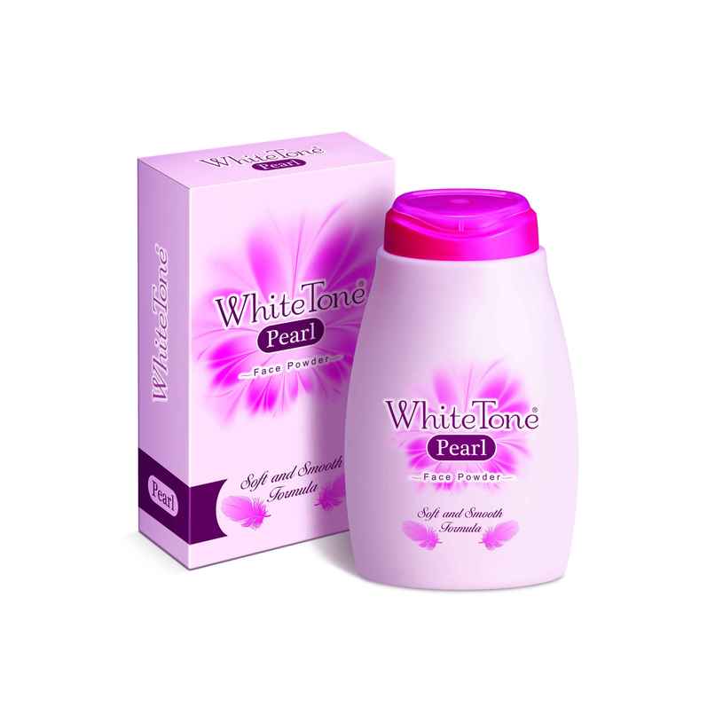 WhiteTone Pearl Face Powder, Glowing Daily Care with Sun Protection