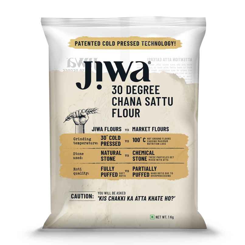 Jiwa 30 Degree Chana Sattu Flour Jiwa 30 Degree Chana Sattu Flour
