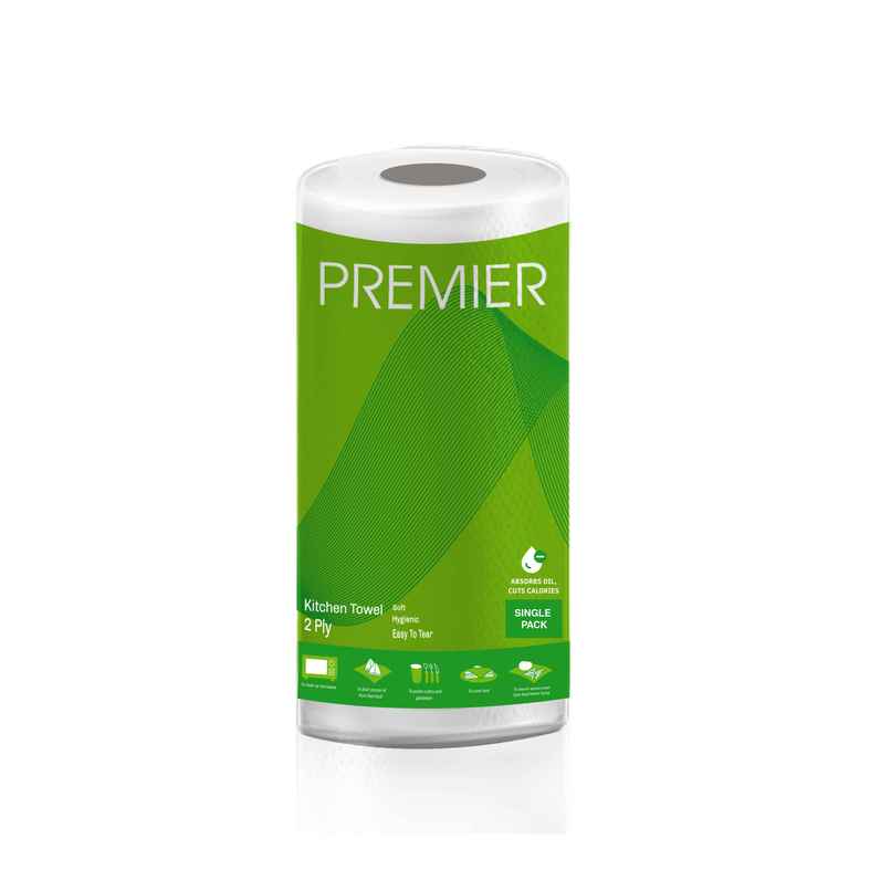 Premier Kitchen Towel Roll- Large 50 pulls Premier Kitchen Towel Roll- Large 50 pulls