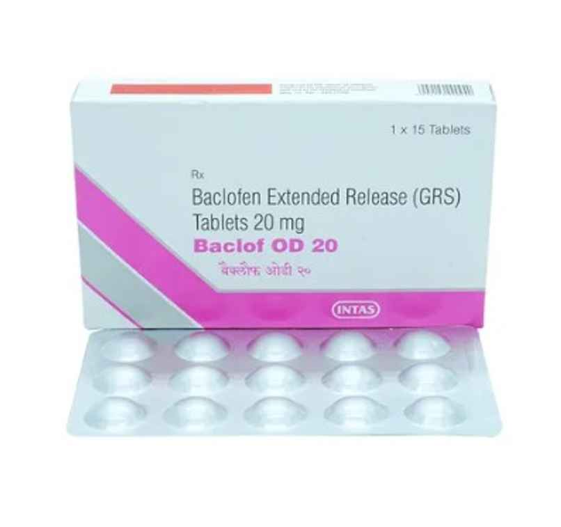Baclof OD 20 Tablet ER