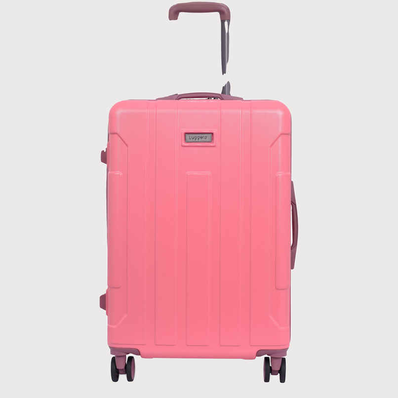 Luggero Candy Trolley Bag | B Pink - M