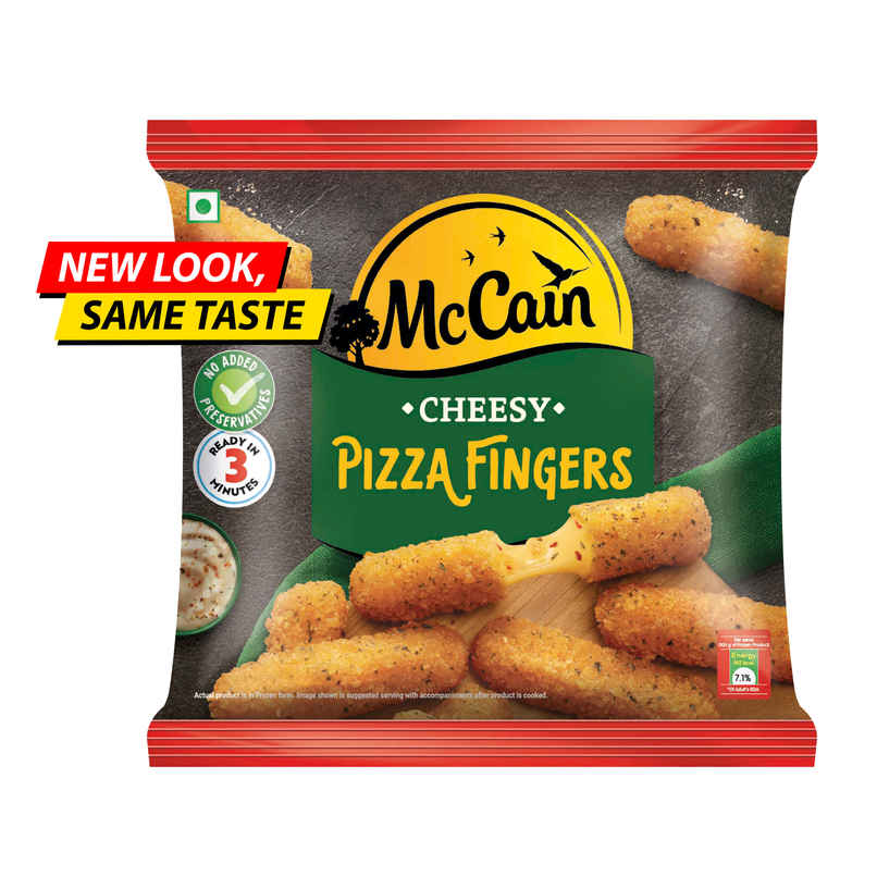 McCain Cheesy Pizza Finger | Ready To Cook Snack