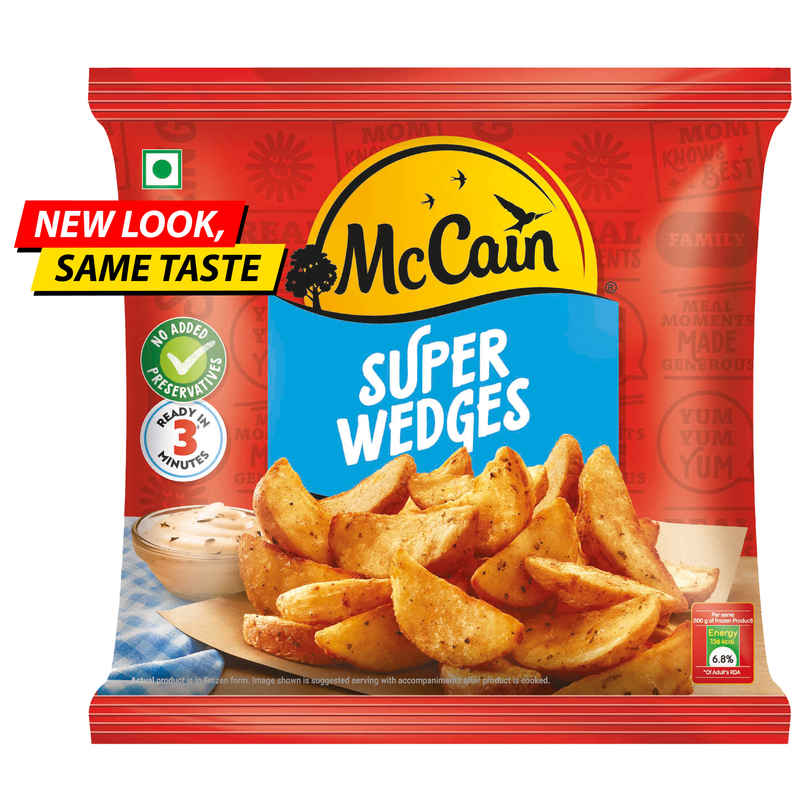 McCain Super Wedges | Frozen Seasoned Potato Wedges