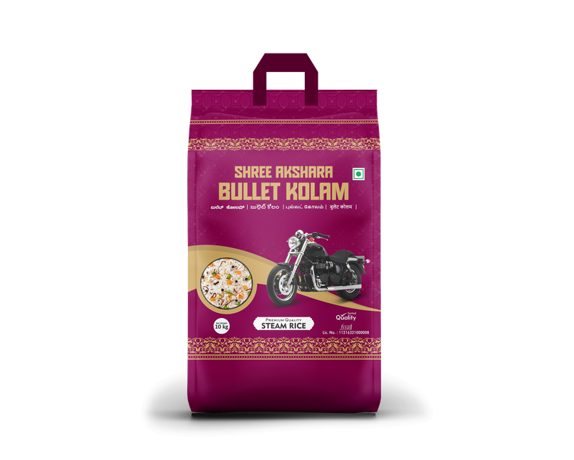Shree Akshara Kolam Steam Rice