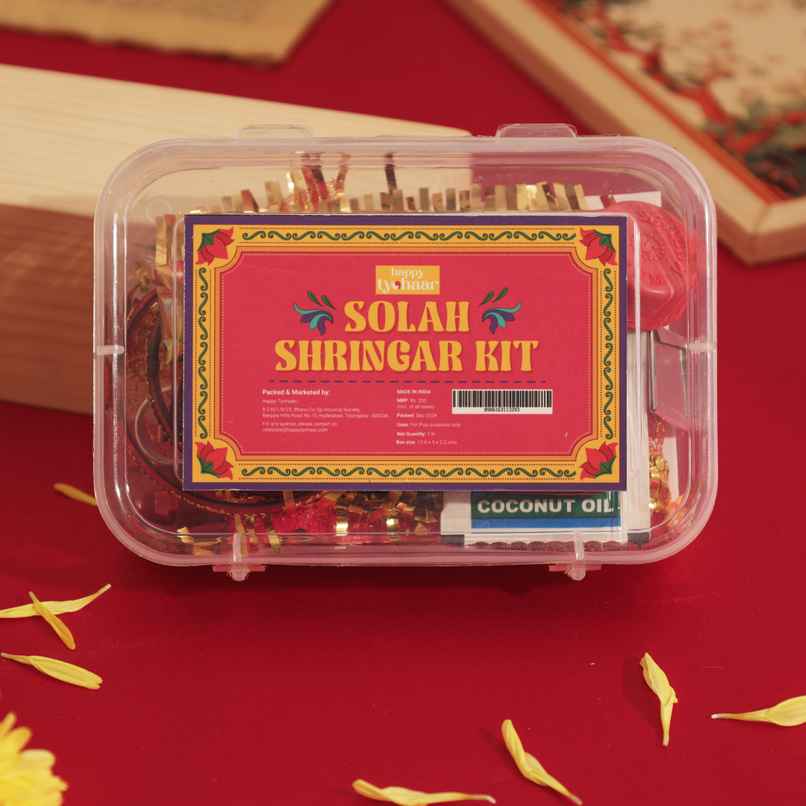 Solah Shringar Kit | Complete Pooja & Ritual Set | Happy Mail