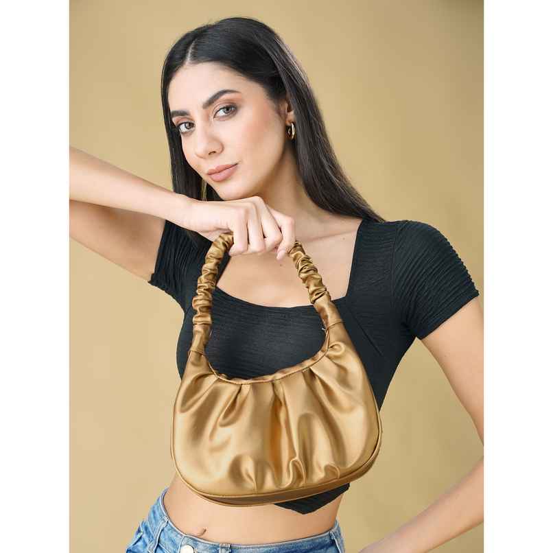 Fargo Womens Gold Latest Stylish Sling Bag | FGO-723