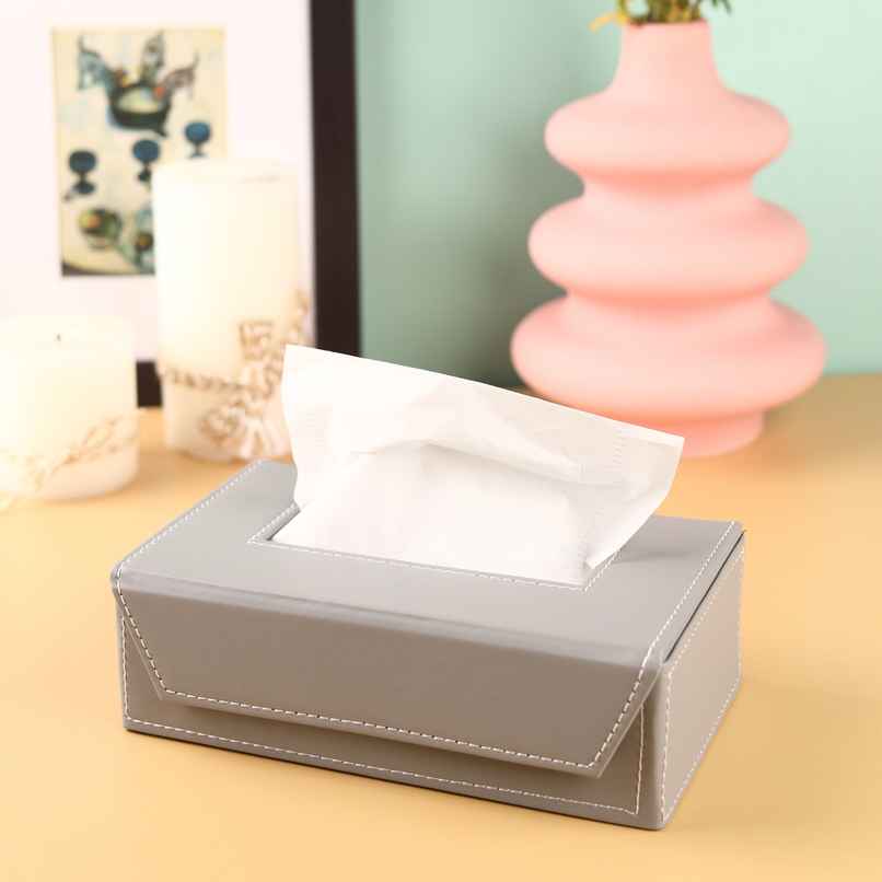 Birch & Co. Tissue Box - Grey
