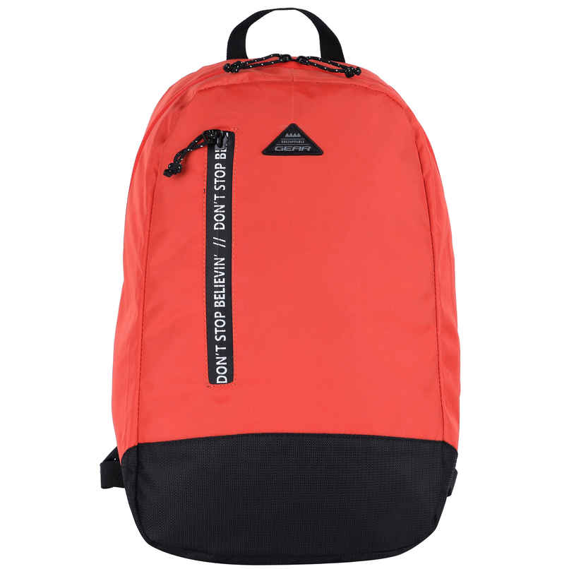 Gear Unisex Solid Polyester 16 L Backpack | Assorted - M Gear Unisex Solid Polyester 16 L Backpack | Assorted - M