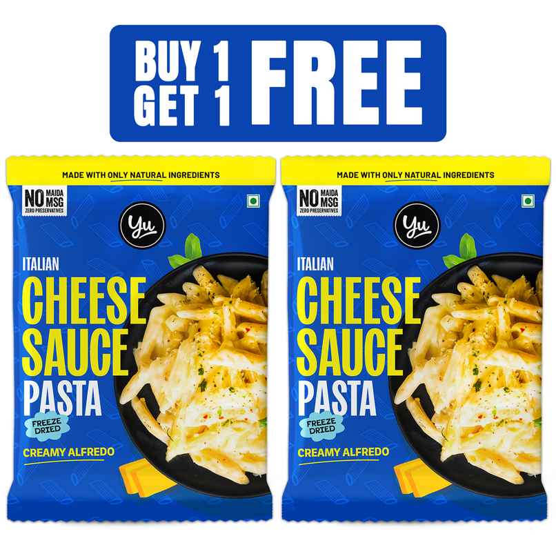 Yu Cheese Sauce Instant Cup Wheat Pasta - Combo Pack