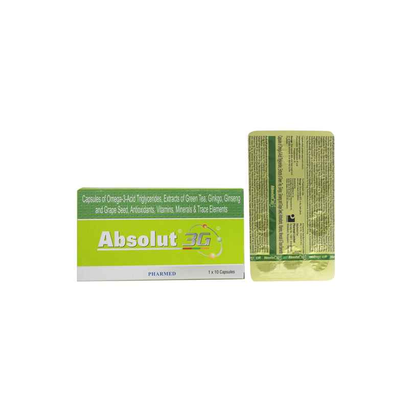 Absolut 3G Soft Gelatin Capsule Absolut 3G Soft Gelatin Capsule