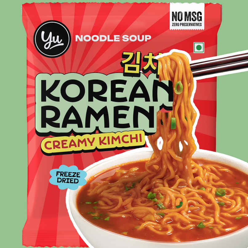 Yu Korean Ramen Creamy Kimchi Noodle Soup