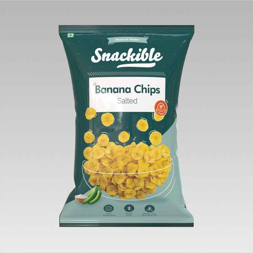Snackible Salted Banana chips