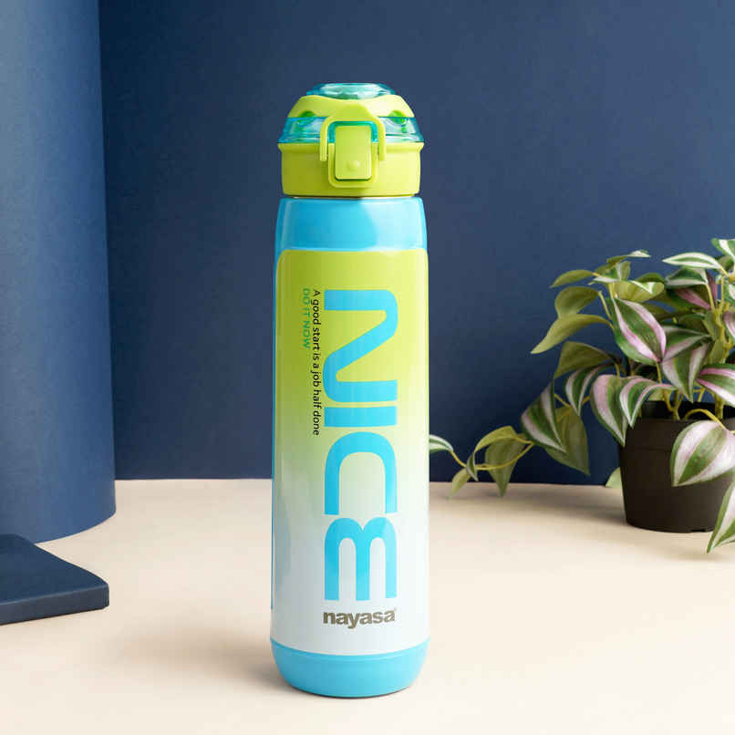 Nayasa Turbo Insulated Inner Stainless Steel BPA Free Water Bottle | 730 ml | Green