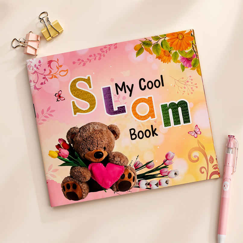 Vintage Teddy Bear Slam Book for Friends | Oye Happy Vintage Teddy Bear Slam Book for Friends | Oye Happy