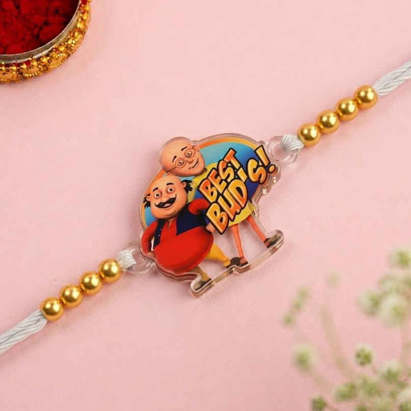 Motu Patlu Acrylic Rakhi | Kids | Pack of 1 | Hamleys Motu Patlu Acrylic Rakhi | Kids | Pack of 1 | Hamleys