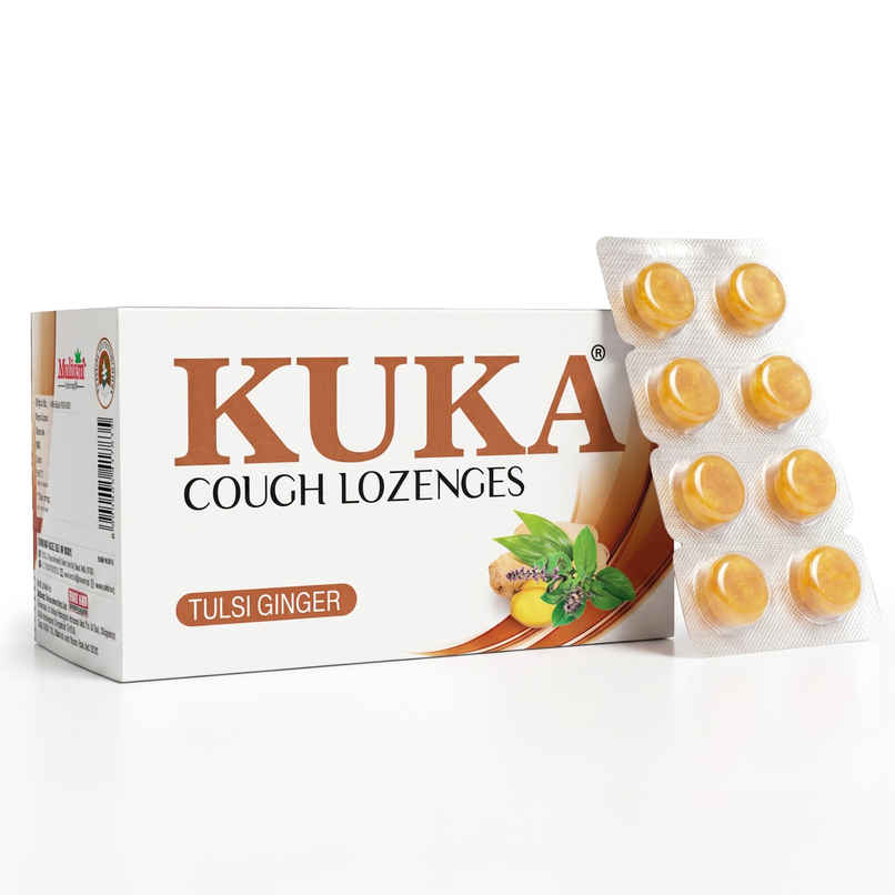 Multani Kuka Cough Tablets | Tulsi Ginger | For Sore & Irritating Cough Multani Kuka Cough Tablets | Tulsi Ginger | For Sore & Irritating Cough